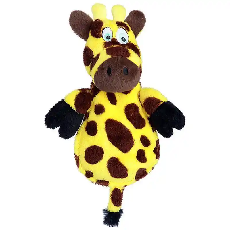 Hear Doggy Flattie Giraffe With Chew Guard Purple Mini