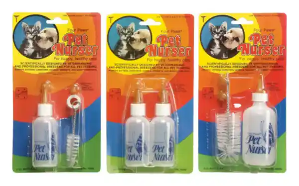 Four Paws Nurser Kit 2 Oz Two Bottles